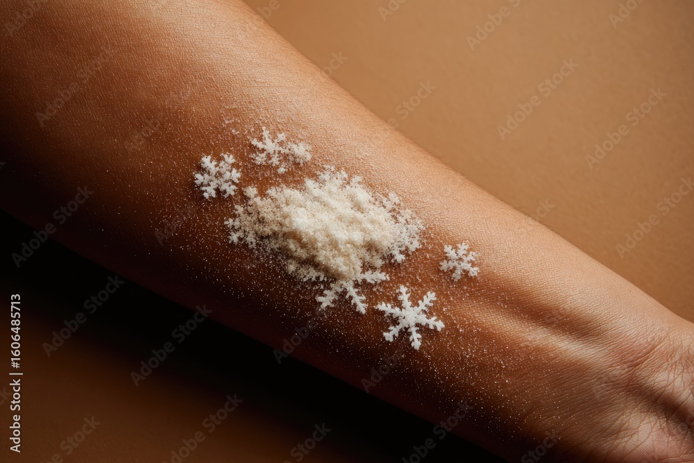 Fototapeta premium Tan arm, winter design
