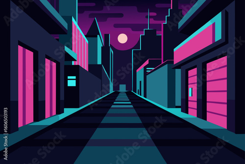 street in night