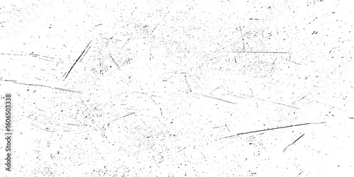 Abstract texture of grunge white and black scratches and cracks distressed grainy dust wall background. vintage of old surface background. pattern and texture of cracks, scratches rusty wall and chip.