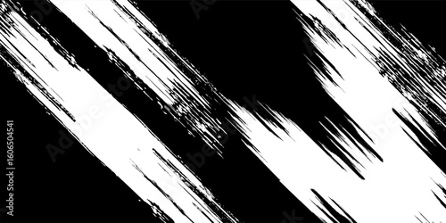 Grunge black texture on white background (Vector). Use for decoration, aging or old layer