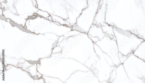 Elegant white marble texture with grey veining, ideal for luxury designs