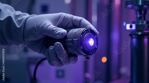 Uv Light in Hand
