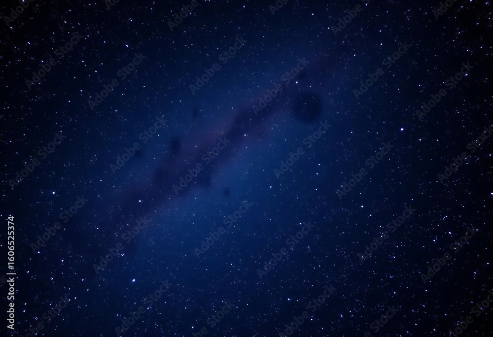 Fototapeta premium Vast expanse of twinkling stars at night, cosmic texture, graphic, science