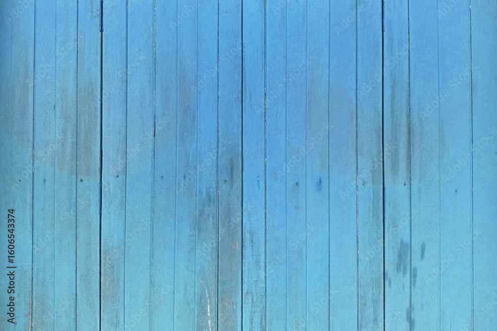 Obraz premium close up of blue wooden texture for background 