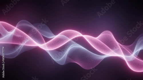 Wallpaper Mural Abstract pink and white wave patterns – Digital background, creative design Torontodigital.ca