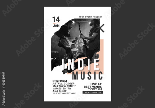 Indie Music Flyer