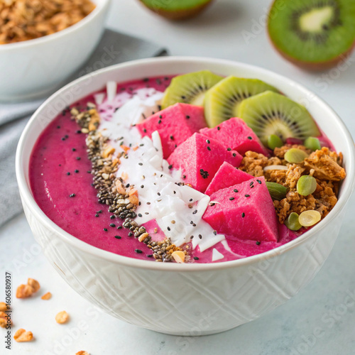 Dragon Fruit Smoothie Bowl