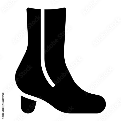 boots glyph icon