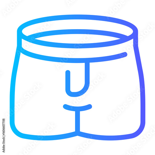 boxer gradient icon