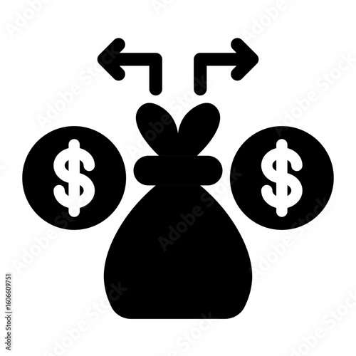 Money Exchange Business Icon