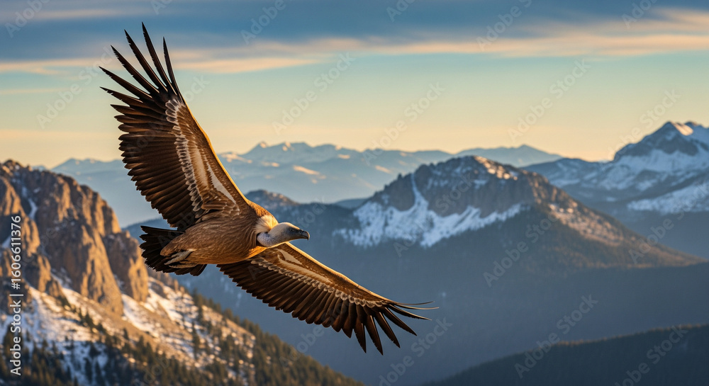 Fototapeta premium Pyrenean Griffon Vulture