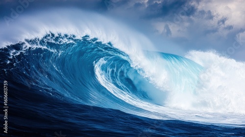 Powerful ocean wave (1)