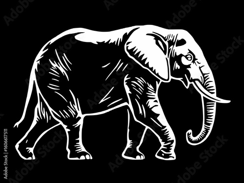 elephant vector illustration