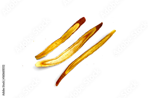 Fototapeta Naklejka Na Ścianę i Meble -  Liquorice root herbs, herbal slices
