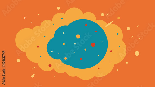 Abstract Particles and Dust Overlay Creating a Dynamic Atmospheric Effect