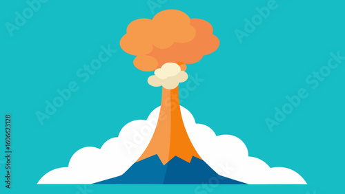 Witness a powerful geyser erupting sending a steaming plume of hot water and vapor