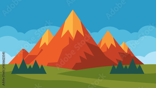 Explore stunning landscapes featuring isolated monadnock mountains rising majestically