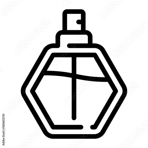 perfume line icon
