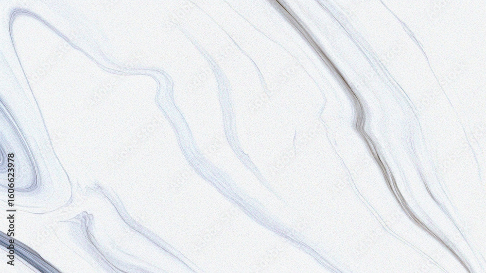 Obraz premium Marble texture flows across white surface. Use for backgrounds, patterns, product design, editorial, web design.
