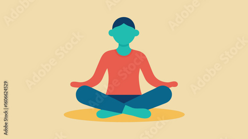 Person Meditating to Achieve a State of Deep Mindfulness