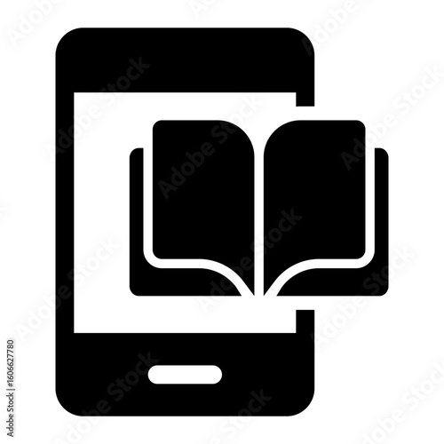 Online Course Mobile App Icon