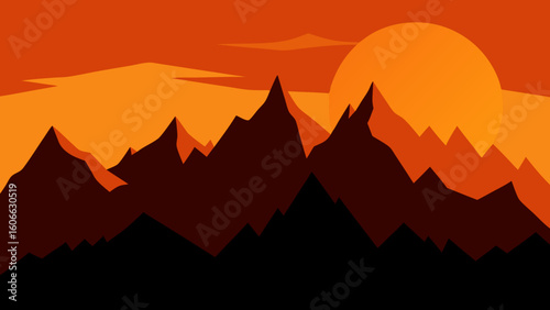 Explore the Dramatic Jagged Skyline of a Mountain Range Summit