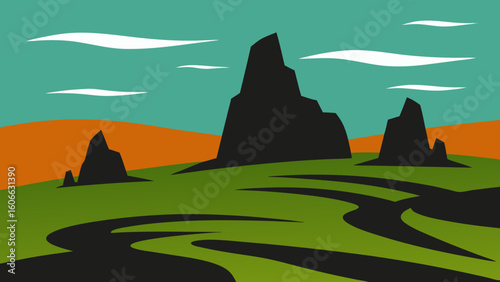 Explore the Rugged Windswept Tors of a Moor with Granite Outcrops