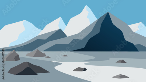 Witness the Stark Beautiful Landscape of a Glacial Moraine