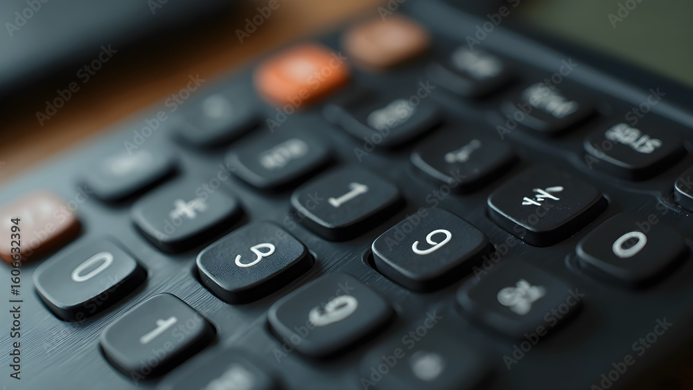 Macro shot of calculator display. Realistic calculator results in letters. Ultra detailed calculator image. Photography of calculator with character outputs. Macro shot of calculator display. Realistic calculator results in letters. Ultra detailed calculator image. Photography of calculator with character outputs.