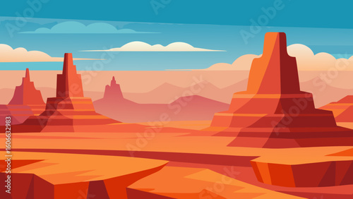 Witness a Landscape of Dramatic Mesas and Buttes Rising from the Desert