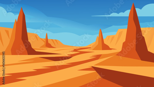 Explore a Landscape of Yardangs with Elongated Wind Eroded Ridges