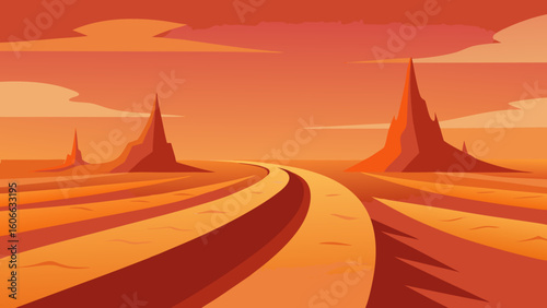 Explore a Landscape of Yardangs with Elongated Wind Eroded Ridges