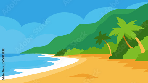 Unwind on a Quiet Secluded Beach on the Tropical Island of Kauai