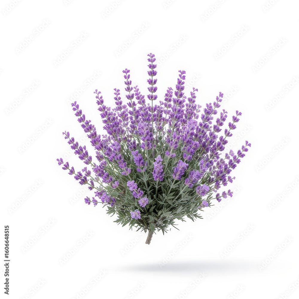 Naklejka premium Vibrant lavender blooms in full display outdoors