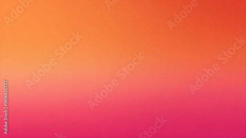 Bright orange to pink gradient with strong saturation 