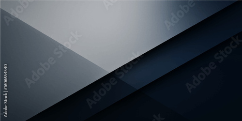 Abstract dark blue metal background with white stripe and textured metallic pattern vector wallpaper