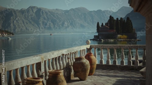 Serene views of Perast City and its stunning surroundings by the Boka Kotor bay
