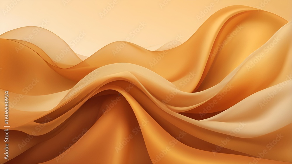 Obraz premium golden silk background
