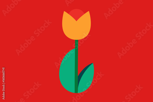 painter s muse  the tulip