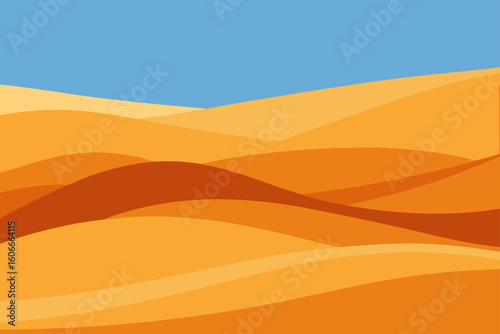 sand dunes in the desert