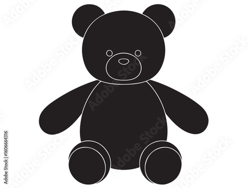 TEDDY BEAR SILHOUETTE