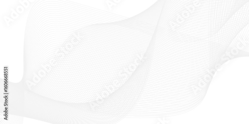 Abstract wave blend stripes lines white background. Vector curve line pattern mesh. Technology lines flow and motion energy blend.	
