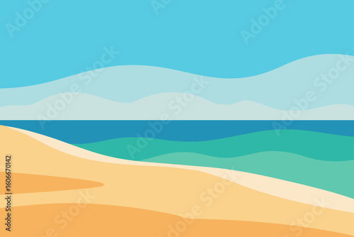 blissful sand   sea