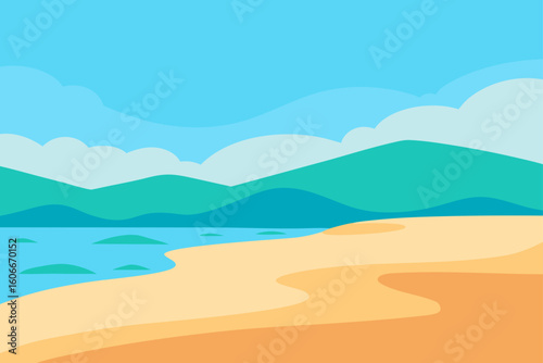blissful sand   sea