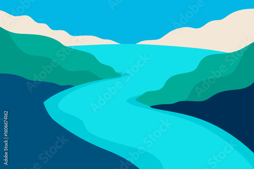 ocean s embrace from above