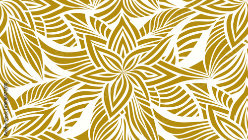 Seamlessly abstract patterned golden color isolate white backgrounds for Decorative wallpapers, knitted fabric textured, fabric printing,islam, invitation, glamour, minimal, abstract backgrounds, 