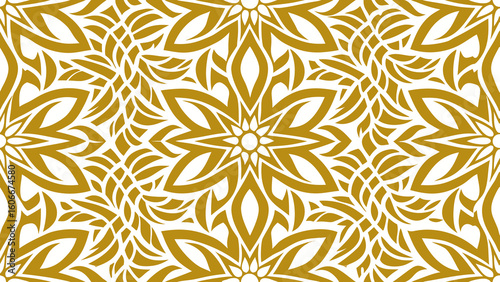 Seamlessly abstract patterned golden color isolate white backgrounds for Decorative wallpapers, knitted fabric textured, fabric printing,islam, invitation, glamour, minimal, abstract backgrounds, 