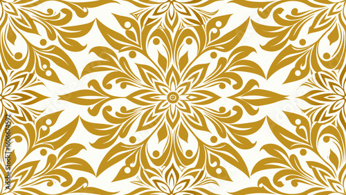 Seamlessly abstract patterned golden color isolate white backgrounds for Decorative wallpapers, knitted fabric textured, fabric printing,islam, invitation, glamour, minimal, abstract backgrounds, 