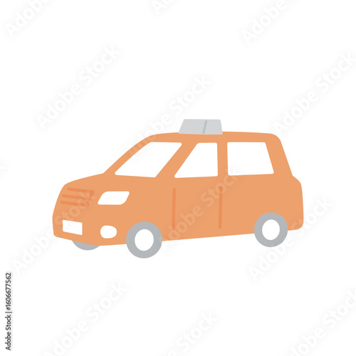 タクシー　乗用車