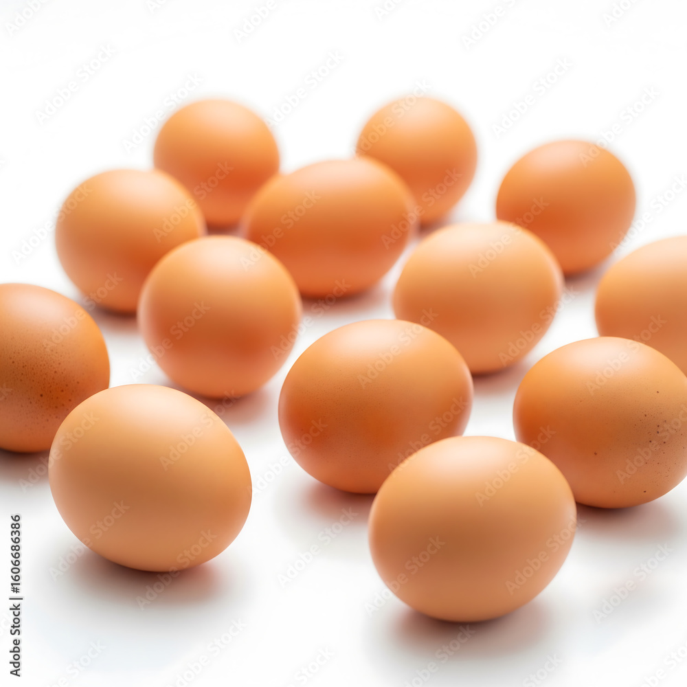 Scattered Brown Eggs Scattered Brown Eggs